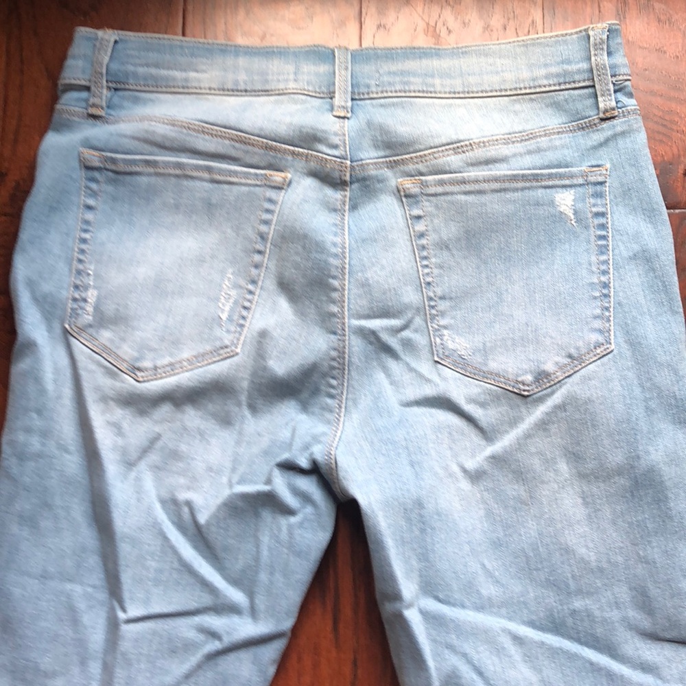 like new pacsun high rise light wash jeggings jean - Picture 7 of 8